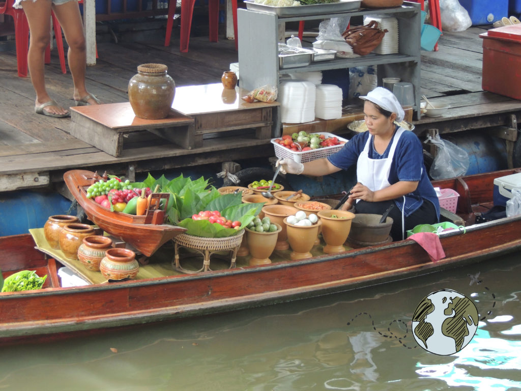 mercado flotante Mercado flotante Khlong Lad Mayom